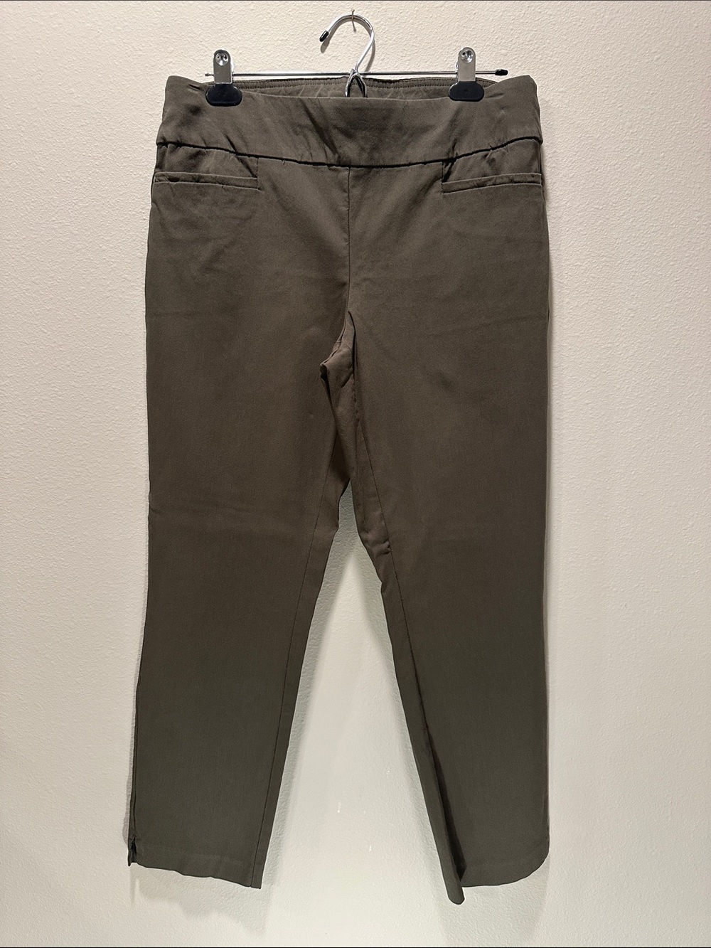 Christopher & Banks Signature Slimming Pants in Olive